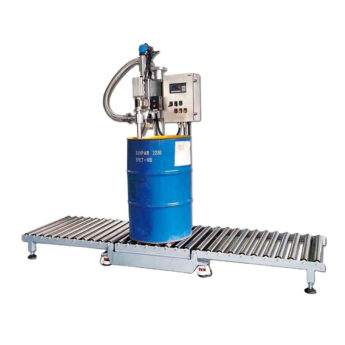 Máquina de enchimento de líquido semiautomática de barril 200L para resina epóxi