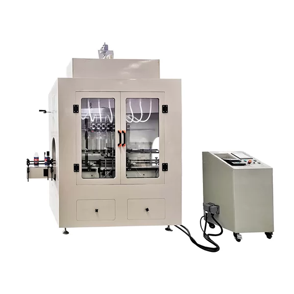 Máquina automática de enchimento de líquidos corrosivos