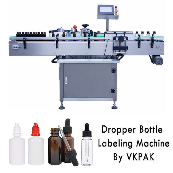 Máquina de rotulagem de garrafas conta-gotas