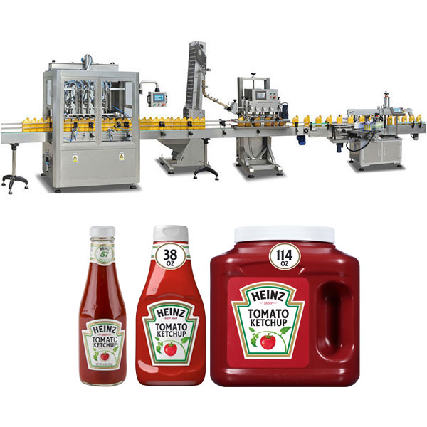 Máquina de enchimento Ketchup
