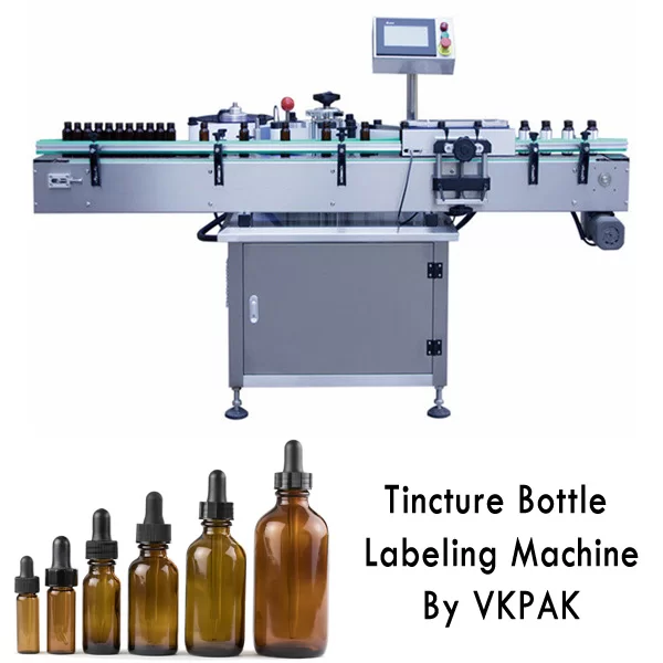 Máquina de rotulagem de frascos de tintura