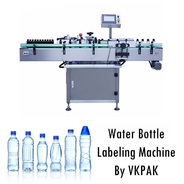 Máquina de etiquetar garrafas de água